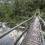 Raven Cliff Falls Suspension Bridge