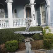 Col. John Algernon Sydney Ashe House - Fountain
