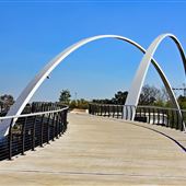 Old Naval Base - Noisette Creek Pedestrian Bridge