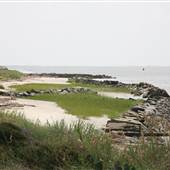 Sullivan's Island - Harbor Beach with Stone Jetties