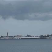 Charleston Harbor - From Mt.Pleasant Waterfront Park - Pre-Dawn