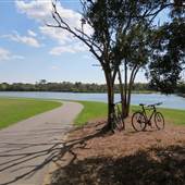 James Island County Park - Path - Park Center to the LAKE