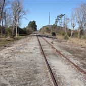 Railroad tracks