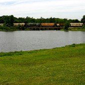 Trestle over Goose Creek Reservoir