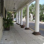 Tradd St at Meeting St.