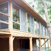Brown Stain House on Edisto River