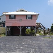 Folly Beach - E. Ashley Ave. House (w/boardwalk)