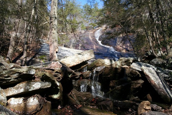 Caesars Head State Park - Wildcat Branch Falls (3/13/2008 - Credits: Dan Hydrick)