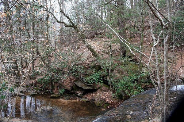 Caesars Head State Park - Wildcat Branch Falls (3/25/2010 - Credits: Dan Hydrick)