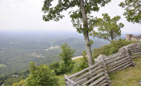 The Cliffs at Glassy Chapel and Overlook (5/21/2010 - Credits: Jay Vaughan)