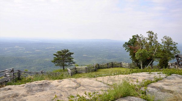 The Cliffs at Glassy Chapel and Overlook (5/21/2010 - Credits: Jay Vaughan)