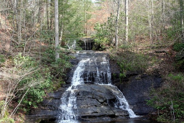 Caesars Head State Park - Wildcat Branch Falls (3/20/2008 - Credits: Dan Hydrick)