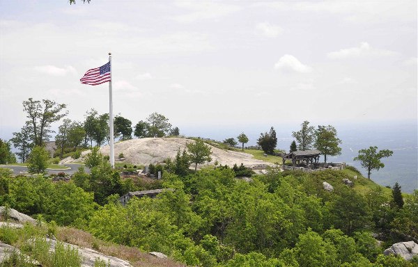 The Cliffs at Glassy Chapel and Overlook (5/21/2010 - Credits: Jay Vaughan)