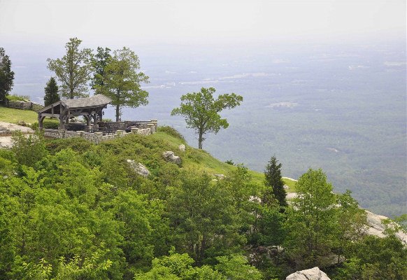 The Cliffs at Glassy Chapel and Overlook (5/21/2010 - Credits: Jay Vaughan)