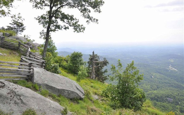 The Cliffs at Glassy Chapel and Overlook (5/21/2010 - Credits: Jay Vaughan)