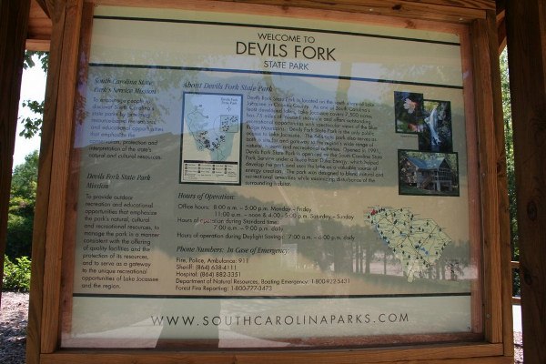 Devils Fork State Park (9/19/2008 - Credits: Dan Hydrick)