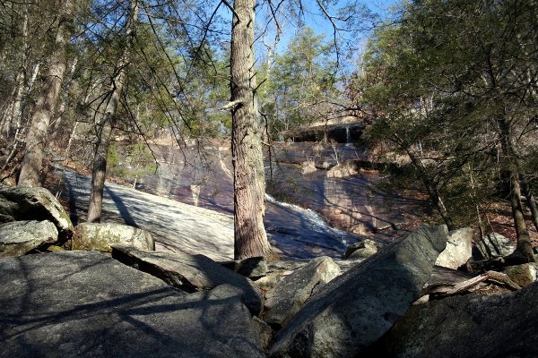 Caesars Head State Park - Wildcat Branch Falls (3/13/2008 - Credits: Dan Hydrick)