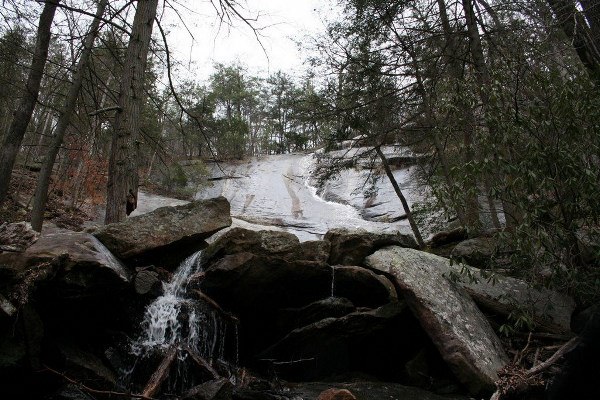 Caesars Head State Park - Wildcat Branch Falls (3/25/2010 - Credits: Dan Hydrick)